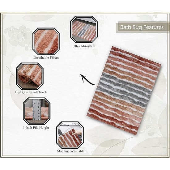 Home Weavers Inc Impression 2-pc. Bath Rug Set