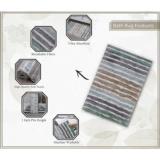 Home Weavers Inc Impression 2-pc. Bath Rug Set