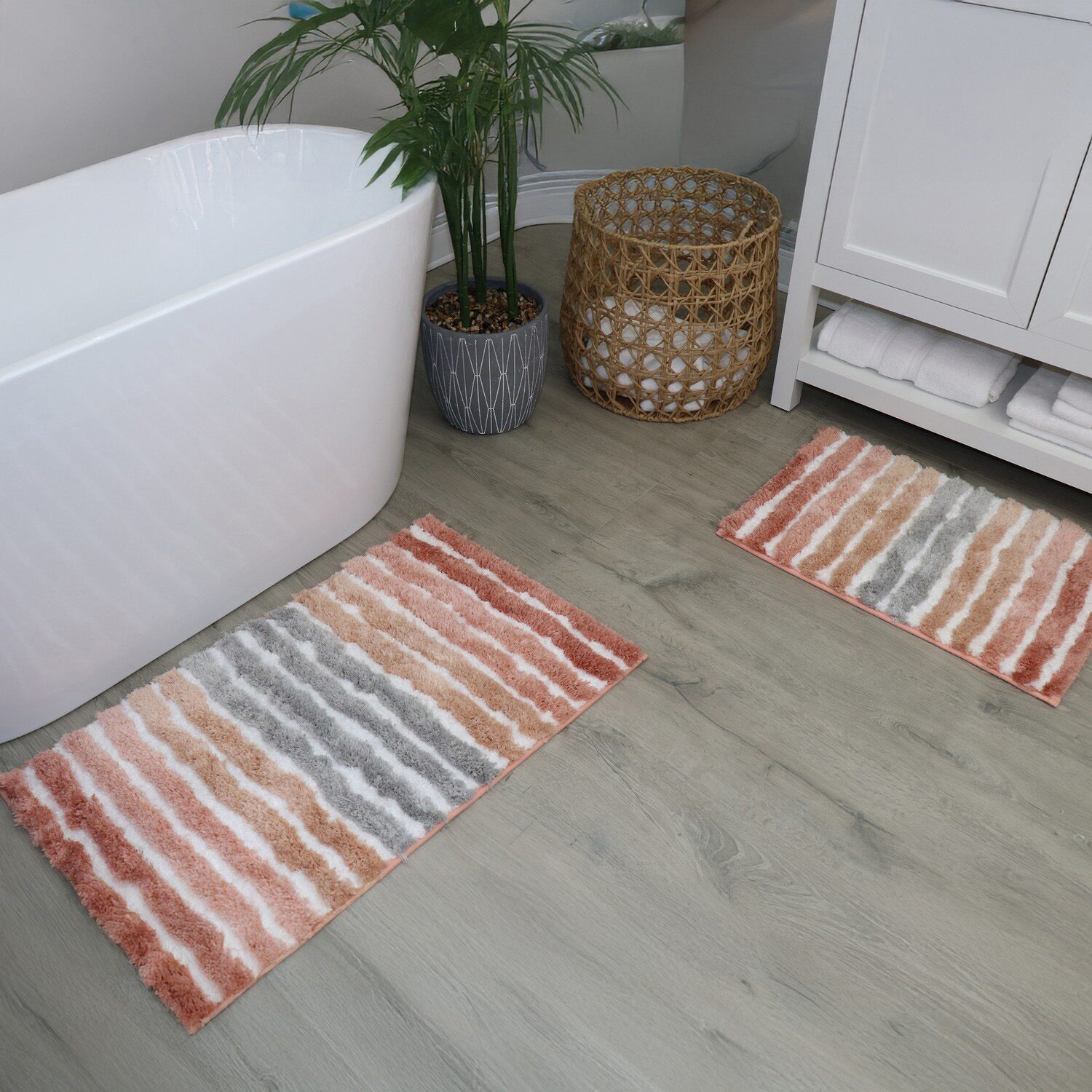 Home Weavers Inc Impression 2-pc. Bath Rug Set