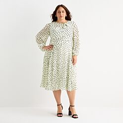 danny midi dress white White Danny & Nicole Dresses - Women