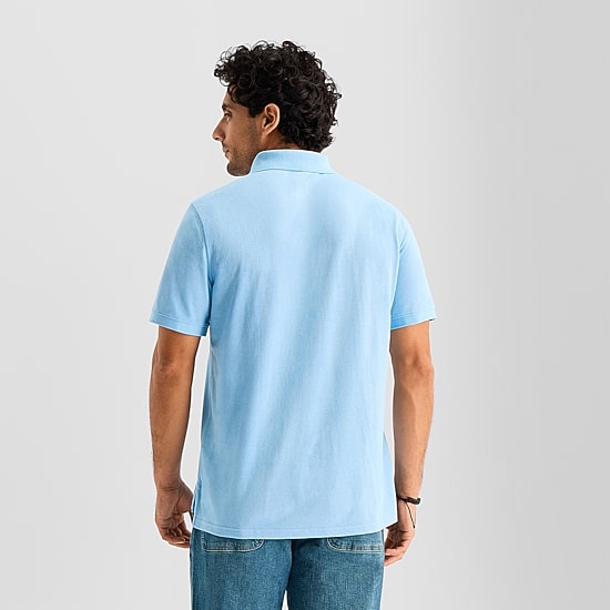 St. John's Bay Premium Stretch Mens Classic Fit Short Sleeve Polo Shirt