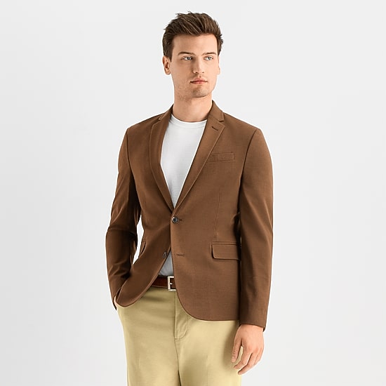 J. Ferrar 360 Stretch Mens Slim Fit Sport Coat