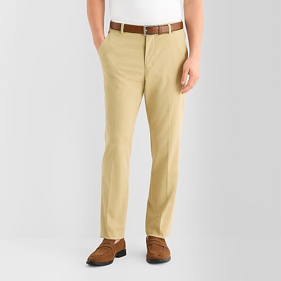 J. Ferrar 360 Stretch Mens Slim Fit Flat Front Suit Pant