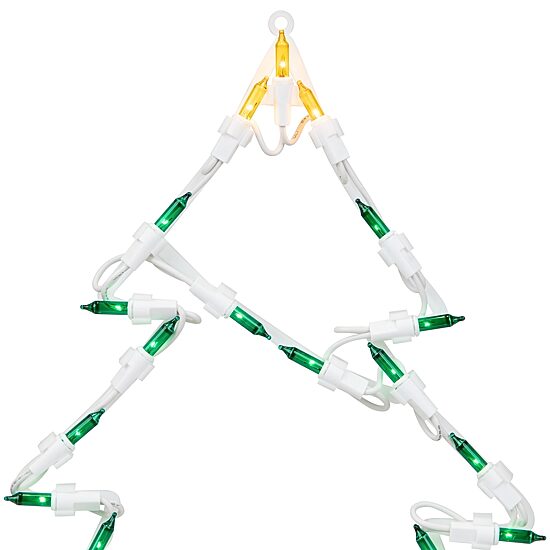 Northlight Lighted Tree Christmas Window Decor