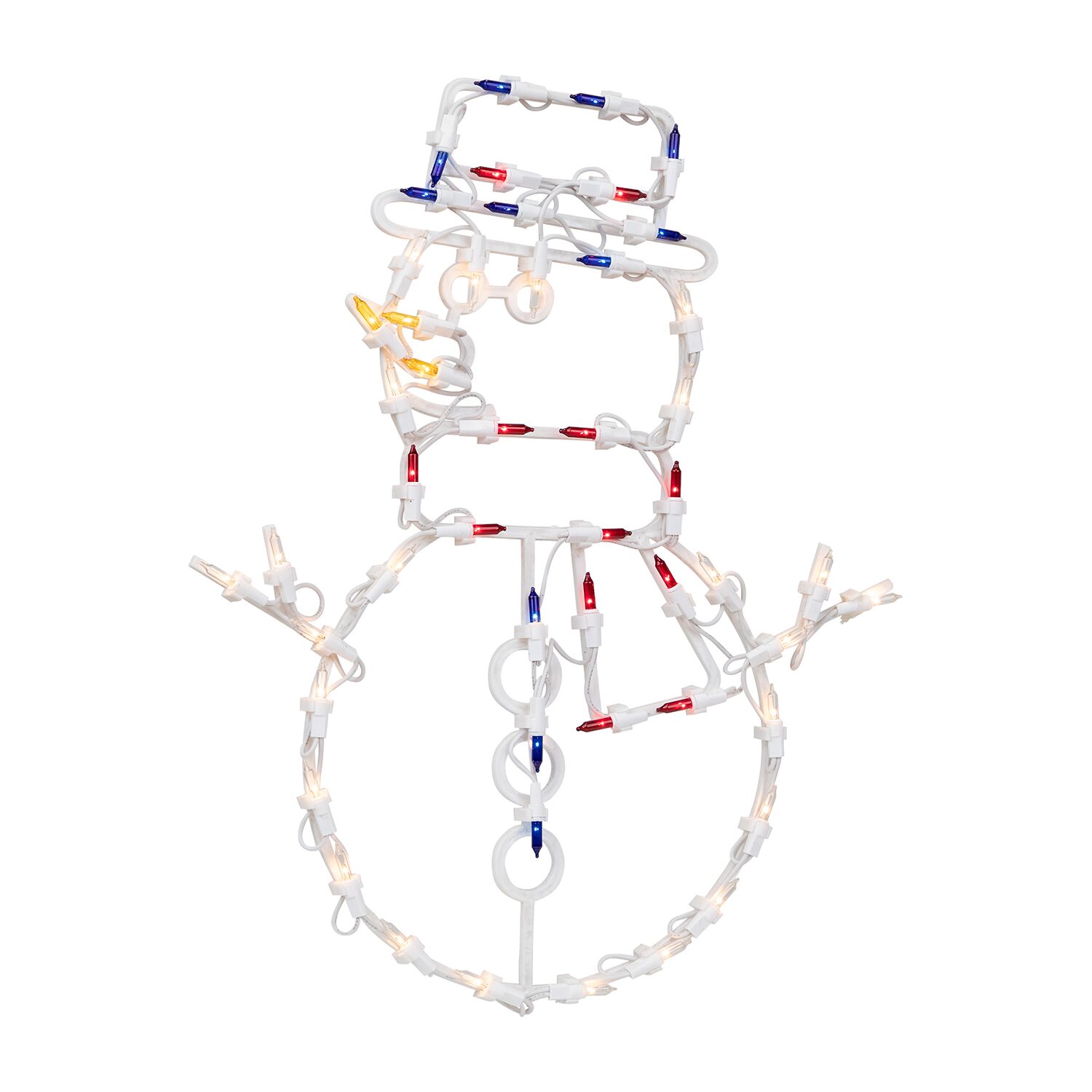 Northlight Lighted Snowman Christmas Window Decor