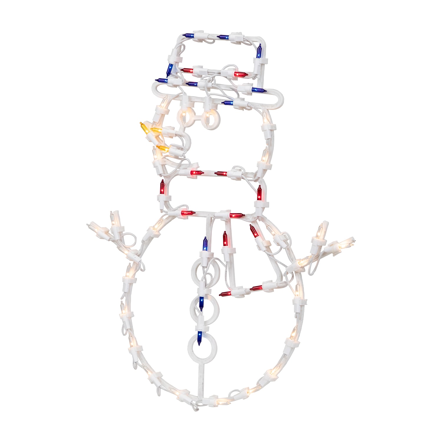 Northlight Lighted Snowman Christmas Window Decor