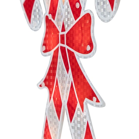 Northlight Lighted Candy Cane Christmas Window Decor