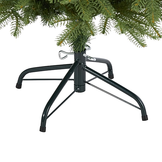 Nearly Natural 4 Foot Natural Look Fir With 814 Bendable Branches And 250 Clear Led Lights Pre-Lit Christmas Tree