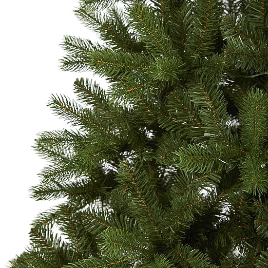 Nearly Natural 6 Foot Natural Look Spruce With 350 Led Lights Pre-Lit Christmas Tree