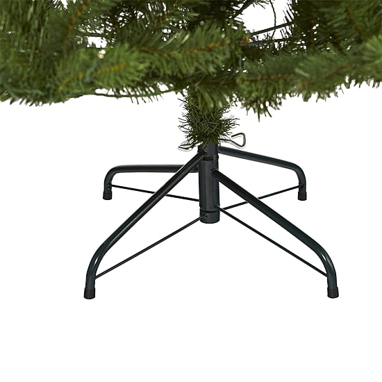 Nearly Natural 6 Foot Natural Look Spruce With 350 Led Lights Pre-Lit Christmas Tree
