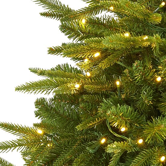 Nearly Natural 5 Foot Fir With 250 Clear Led Lights Pre-Lit Christmas Tree