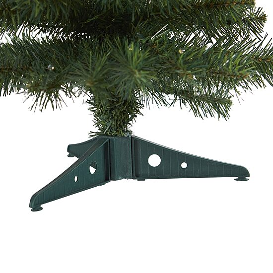 Nearly Natural 2 Foot Pine Pre-Lit Christmas Tree