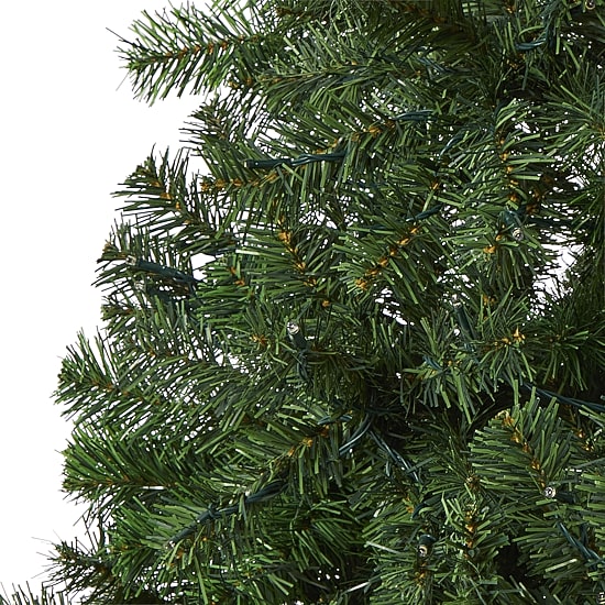 Nearly Natural Northern Tip 7 Foot Pine Christmas Tree