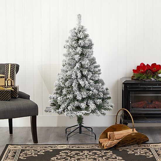 Nearly Natural West Virginia 4 Foot Fir Christmas Tree