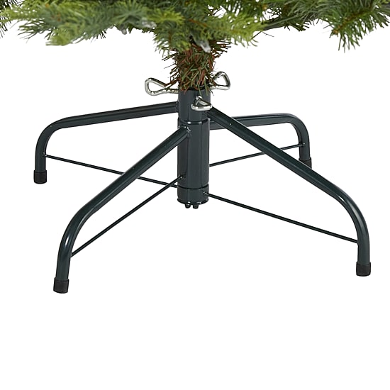 Nearly Natural 4 Foot North Carolina Spruce With 207 Bendable Branches And 100 Clear Lights Pre-Lit Christmas Tree