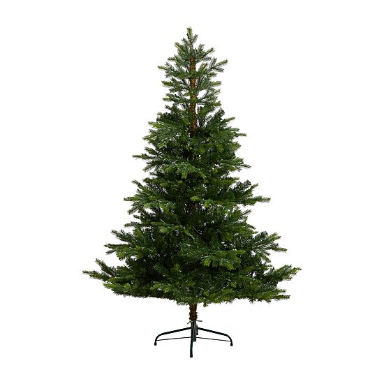Nearly Natural 6 Foot North Carolina Spruce With 631 Bendable Branches And 350 Clear Lights Pre-Lit Christmas Tree