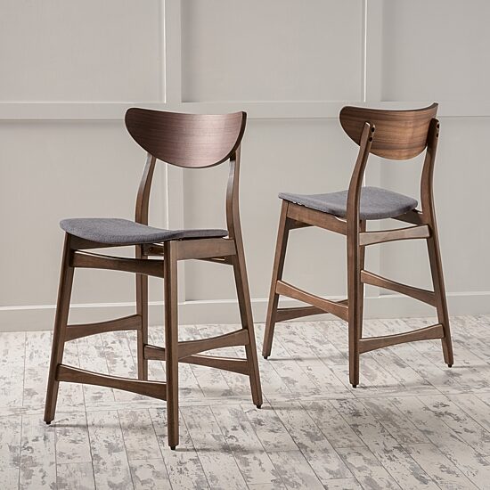 Gavin 2-pc. Counter Height Upholstered Bar Stool