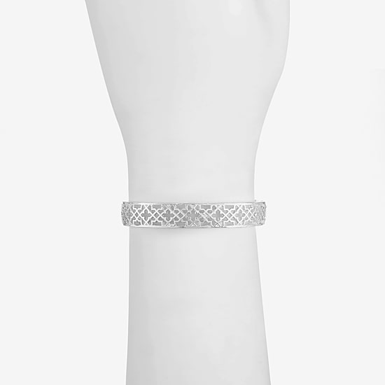 Liz Claiborne Filigree Womens Round Bangle Bracelet