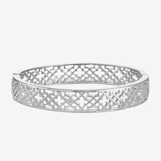 Liz Claiborne Filigree Womens Round Bangle Bracelet