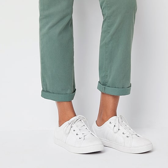 St. John's Bay Womens Tall Straight Mid Rise Pant