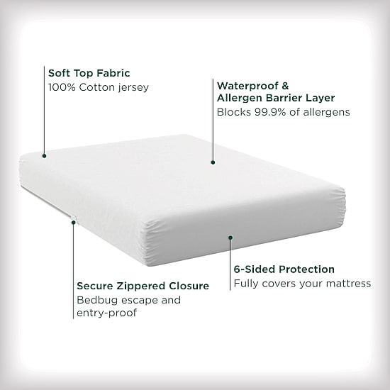 Allerease Waterproof Mattress Protector
