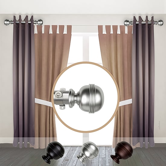 Rod Desyne (Set Of 2) Jovian 1 1/2 IN Curtain Rod