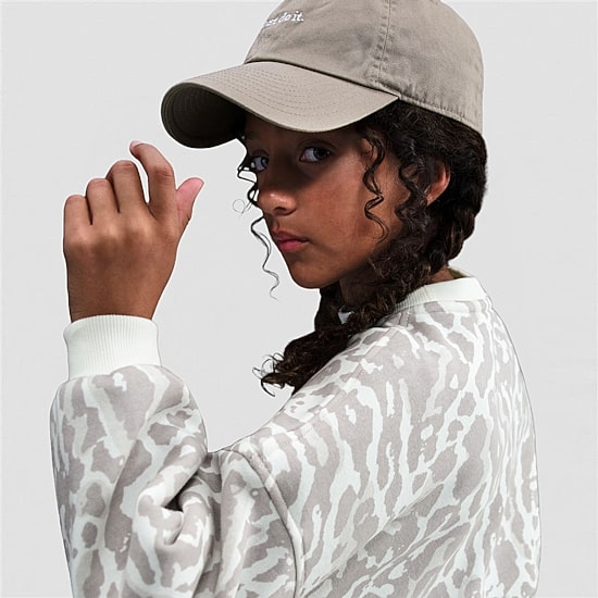 Nike Club Big Kid Girls Crew Neck Fleece Long Sleeve Sweatshirt