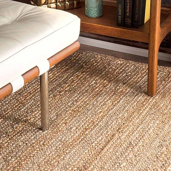 nuLoom Hand Woven Rigo Jute Rug