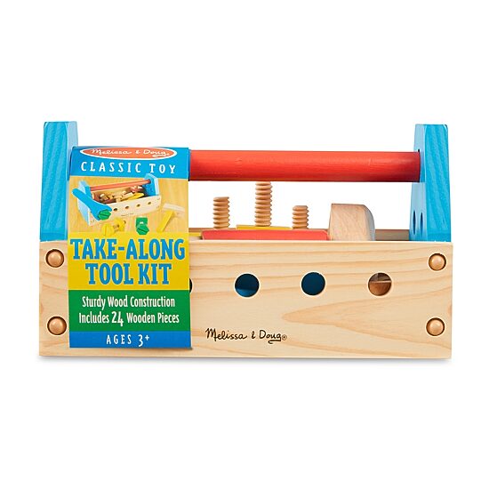Melissa & Doug Take-Along Kids Tool Kit Toy Tool
