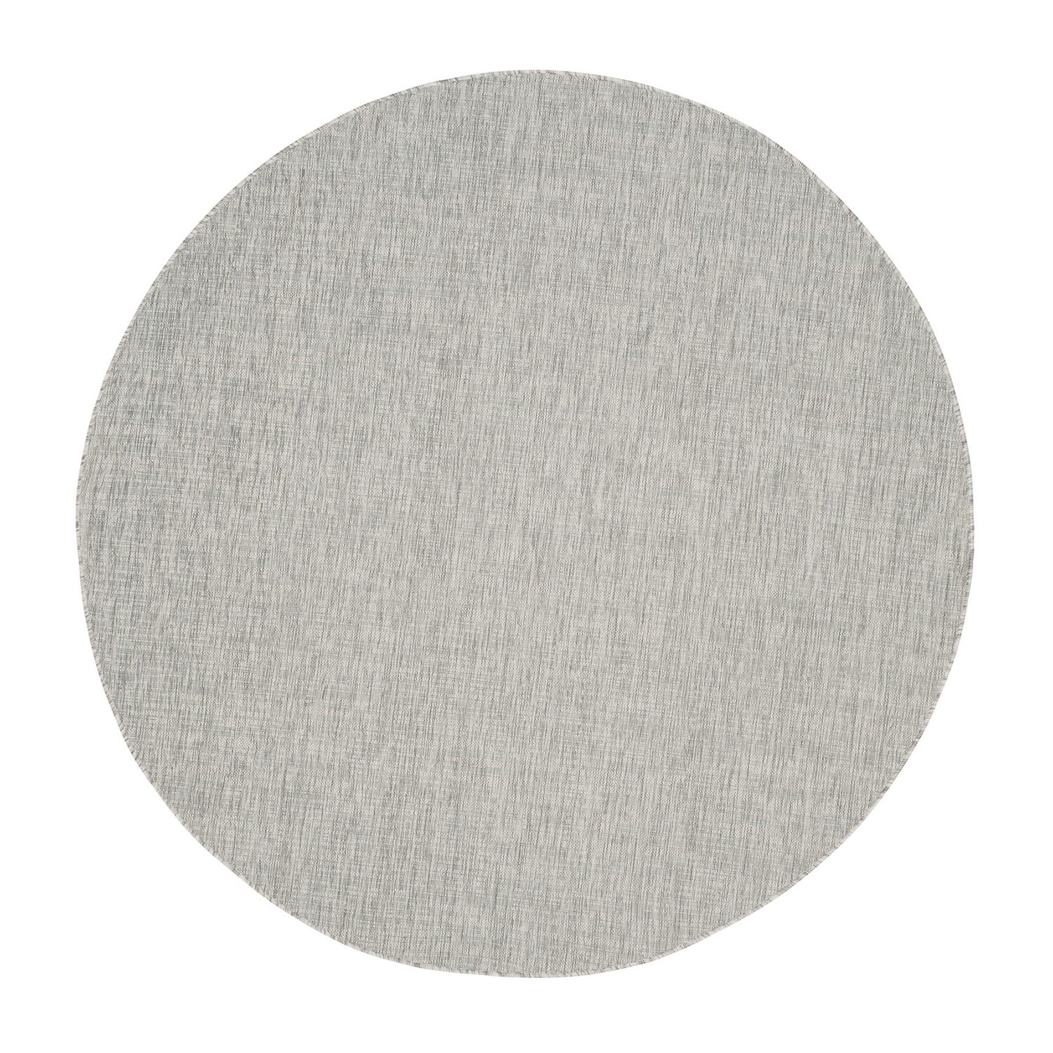 Safavieh Courtyard Collection Dallas Stripe Indoor/Outdoor Round Area Rug