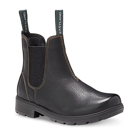 Eastland Womens Baja Chelsea Block Heel Boots