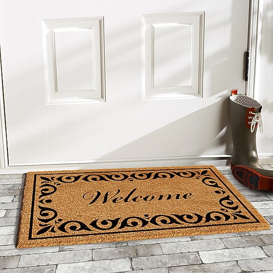 Calloway Mills Breaux Welcome Outdoor Rectangular Doormat