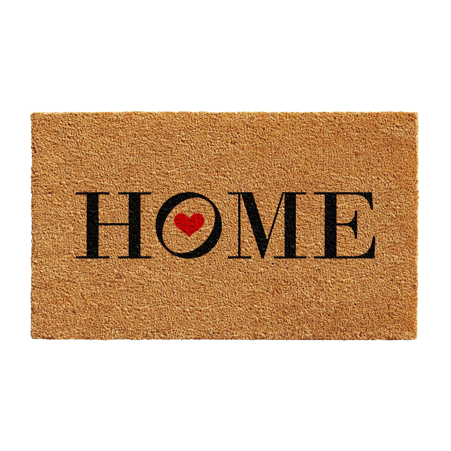 Calloway Mills Heart Home Outdoor Rectangular Doormat
