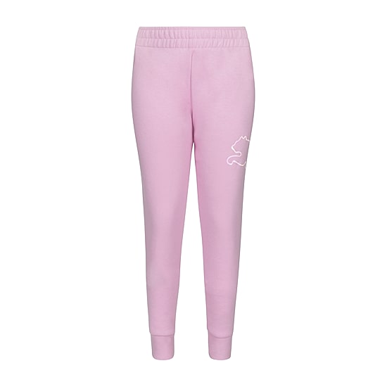 PUMA Jogger Big Kid Girls Cuffed Regular Fit Fleece Sweatpant