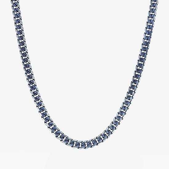 20 Inch Mens Stainless Steel 20 Inch Curb Chain Necklace