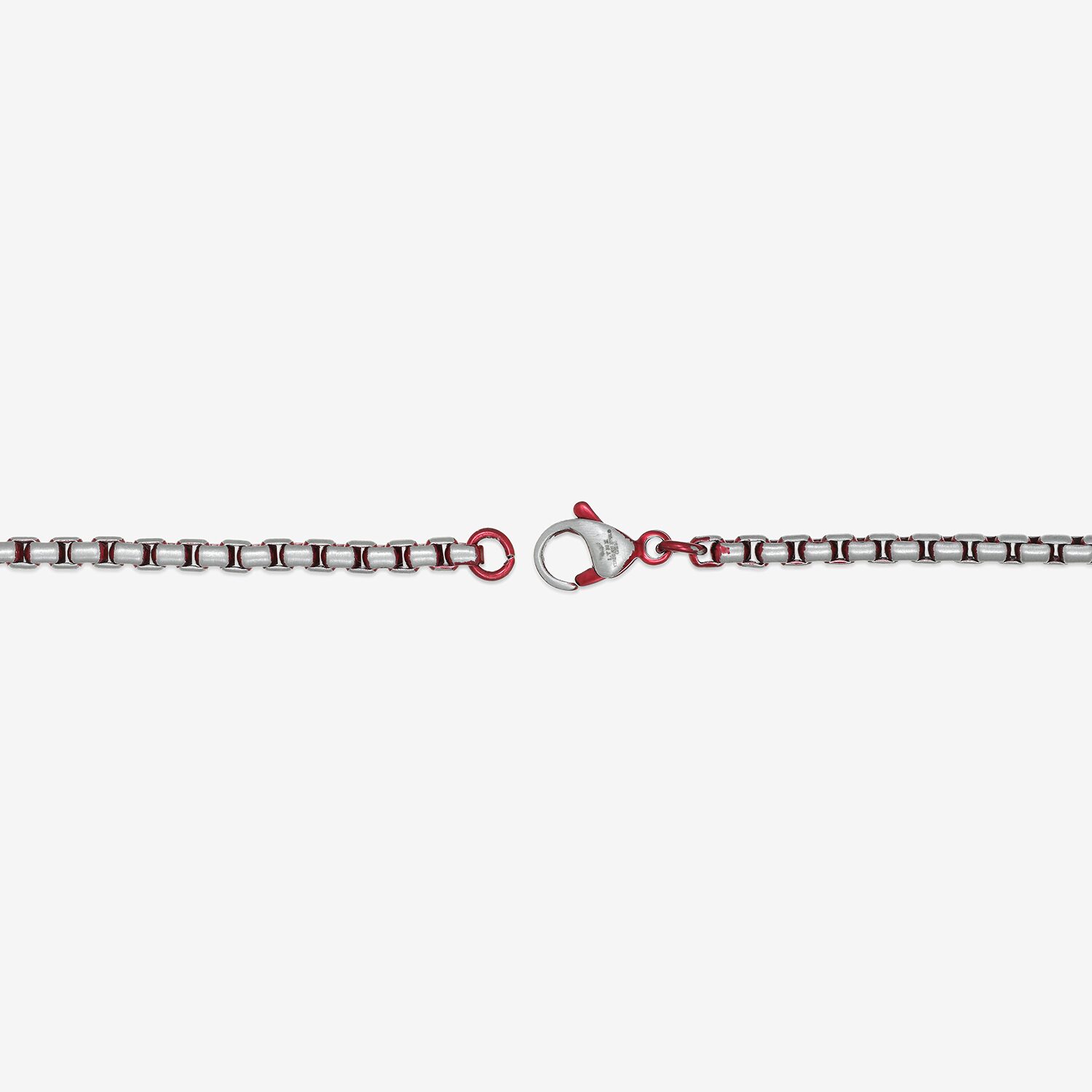Mens Stainless Steel Inch Box Chain Necklace