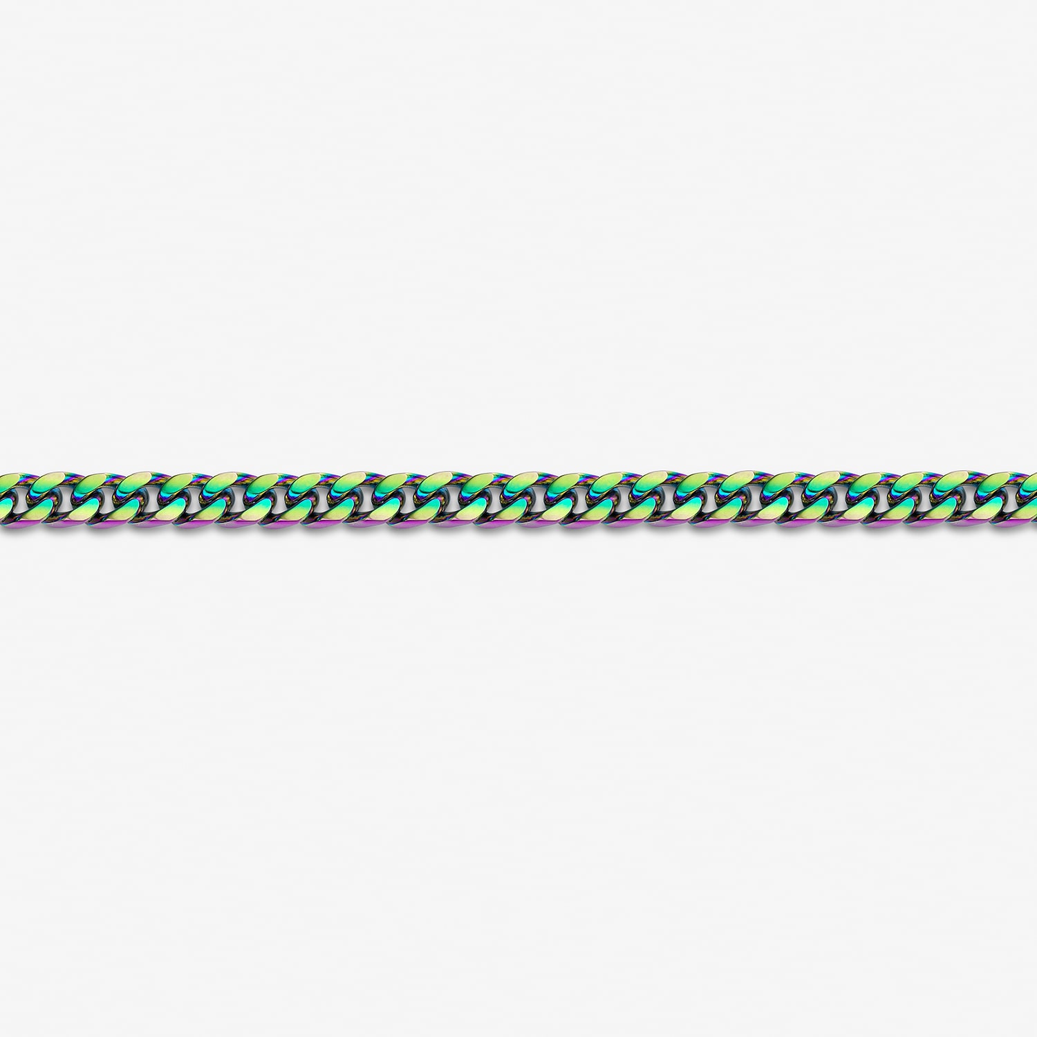 Mens Stainless Steel Curb Chain Necklace