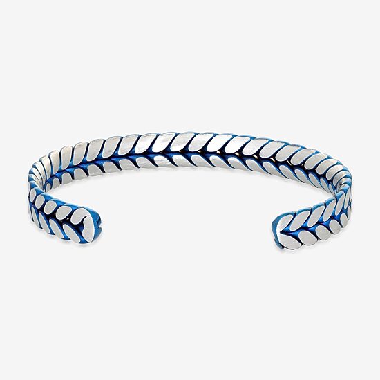 Mens Stainless Steel Cuff Bracelet