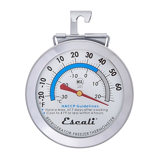 Escali Refrigerator Freezer Dial Thermometer
