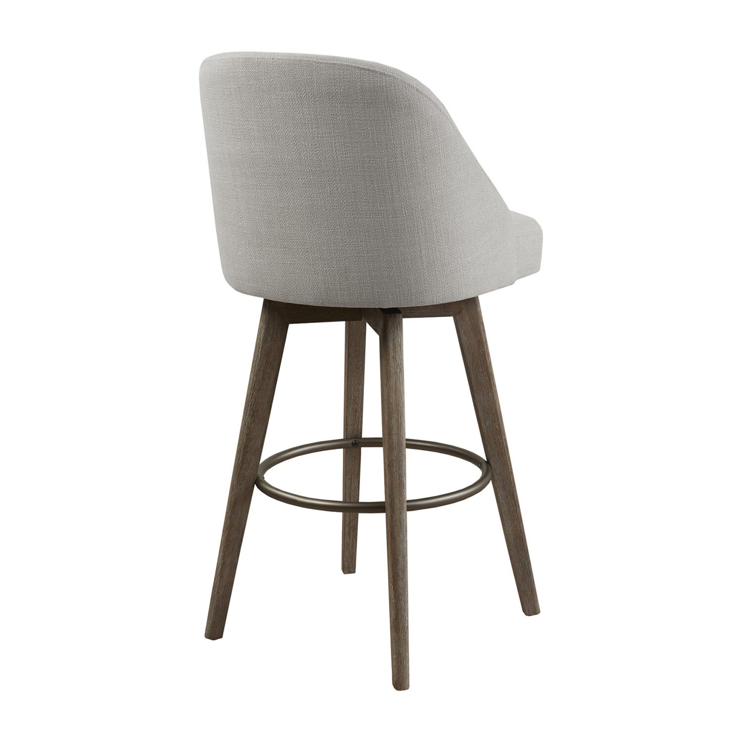 Madison Park Walsh Dining Room Collection Upholstered Swivel Bar Stool