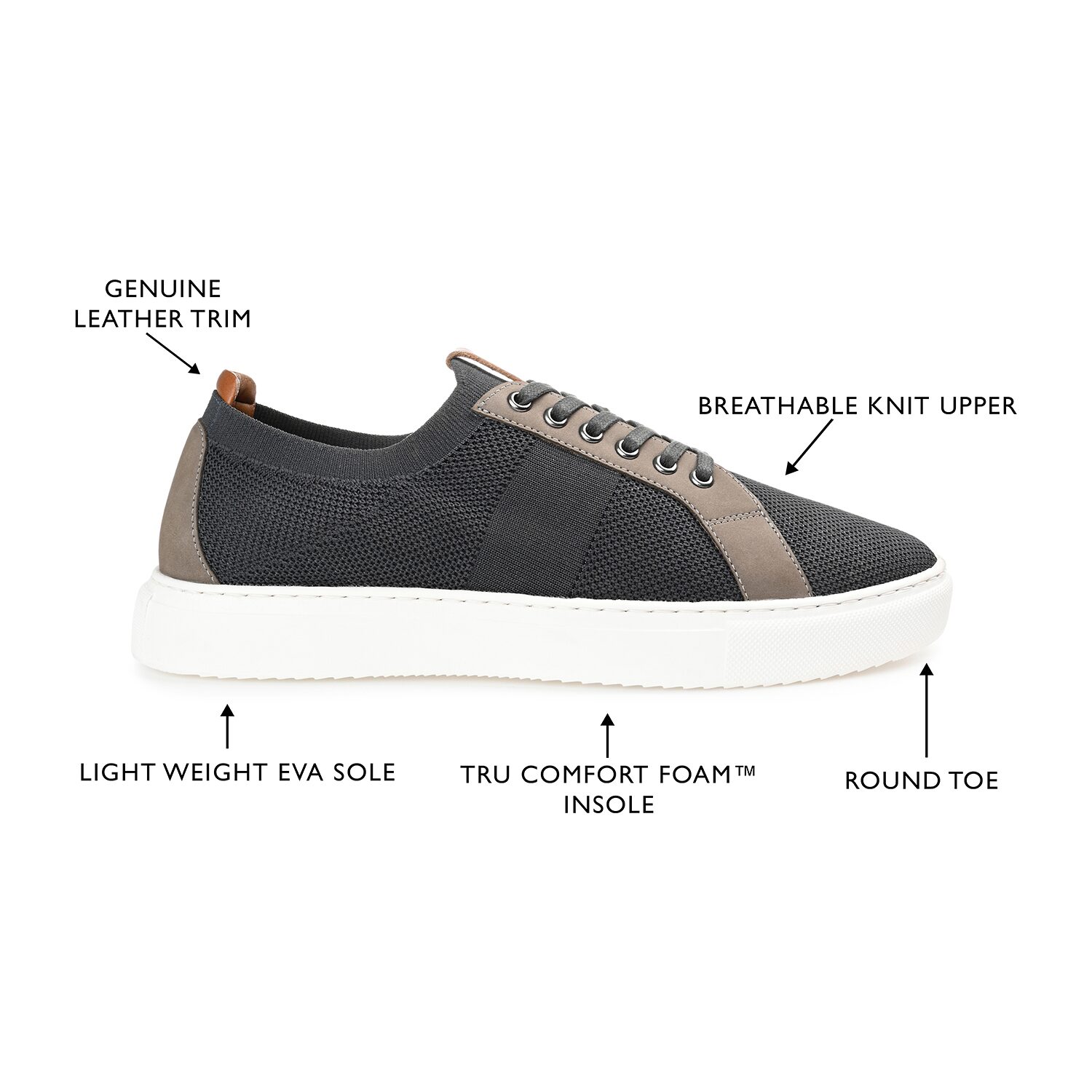 Thomas And Vine Gordon Mens Sneakers