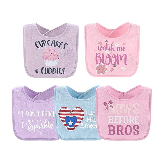 The Peanutshell Girls 10-pc. Bib