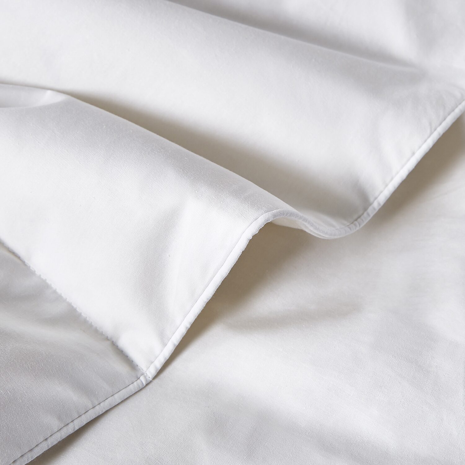 Farm To Home Organic Blended Cotton White Feather And Down Comforter - Medium Warmth