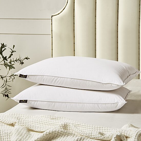 Farm To Home Organic Blended 2 Pack Medium Density Bed Pillow