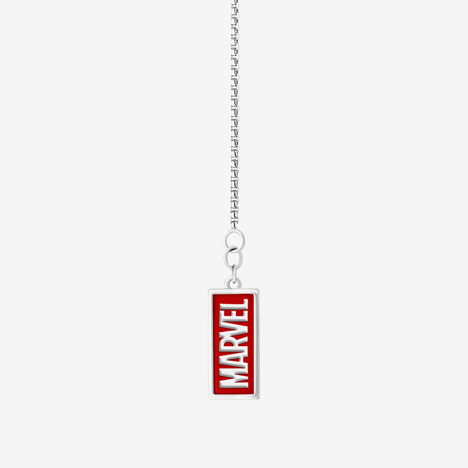 Marvel Fine Jewelry Shield Womens 1/8 CT. T.W. Genuine Red Garnet 14K Rose Gold Over Silver Sterling Silver 18 Inch Pendant Necklace