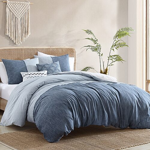 Riverbrook Home Jessup 5-pc. Midweight Down Alternative Comforter Set, One Size, Blue