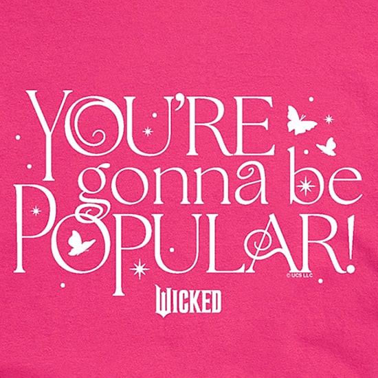 Movie Glinda Tee Womens Juniors Crew Neck Short Sleeve Regular Fit Wicked Graphic T-Shirt