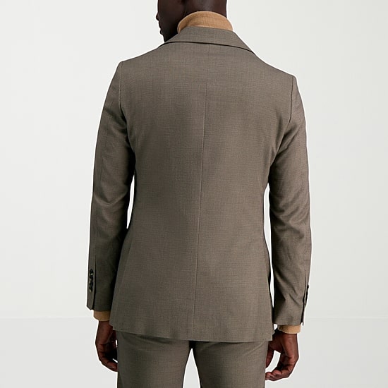 Haggar JMH Tailored Prominent Twill Mens Stretch Fabric Modern Fit Suit Jacket