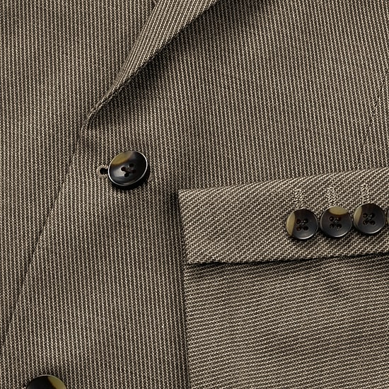 Haggar JMH Tailored Prominent Twill Mens Stretch Fabric Modern Fit Suit Jacket