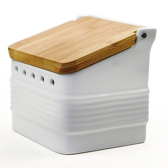 Design Imports Stoneware Garlic Keeper